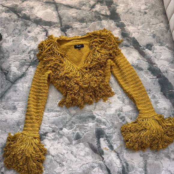 Hanifa MILA CROPPED CARDIGAN - Picture 3 of 8